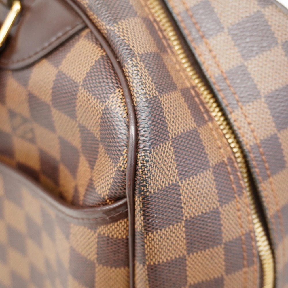 LOUIS VUITTON Brown Damier Deauville Bag - Picture 9 of 13